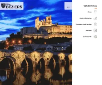 Ville-Beziers.fr(Ville) Screenshot