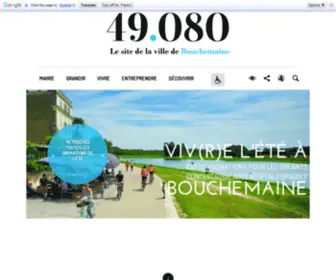 Ville-Bouchemaine.fr(Ville de Bouchemaine (49)) Screenshot