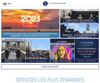 Ville-Boulogne-Sur-Mer.fr(Infos pratiques de la vie boulonnaise ) Screenshot