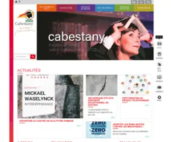 Ville-Cabestany.fr(Mairie de Cabestany) Screenshot