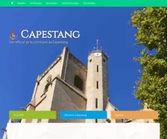 Ville-Capestang.fr(Hérault) Screenshot