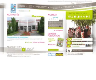 Ville-Carbonne.fr(Bienvenue sur le site de la Mairie de Carbonne) Screenshot