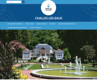 Ville-Challesleseaux.com(Mairie de Challes) Screenshot