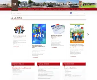 Ville-Chantilly.fr(Site Officiel) Screenshot