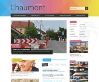 Ville-Chaumont.fr(Ville de Chaumont) Screenshot