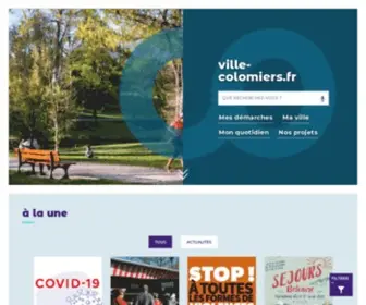 Ville-Colomiers.fr(Site officiel de la ville de Colomiers (31)) Screenshot