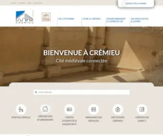 Ville-Cremieu.fr(Ville Cremieu) Screenshot