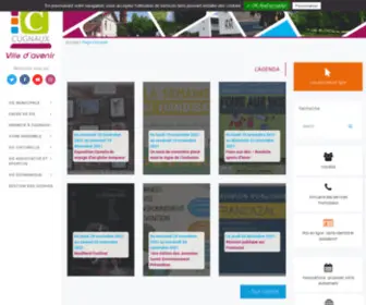 Ville-Cugnaux.fr(Page d'accueil) Screenshot