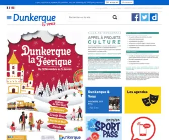 Ville-Dunkerque.fr(Ville de Dunkerque) Screenshot