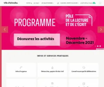 Ville-Echirolles.fr(Ville Echirolles) Screenshot