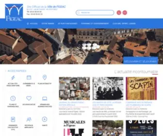 Ville-Figeac.fr(Site Officiel de la Ville de FIGEAC) Screenshot