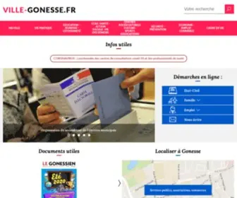 Ville-Gonesse.fr(Ville Gonesse) Screenshot