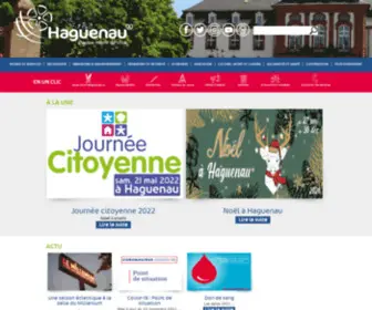 Ville-Haguenau.fr(Haguenau, L'autre mode de Ville) Screenshot