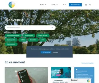 Ville-Issy.fr(Le site de la ville d'Issy) Screenshot