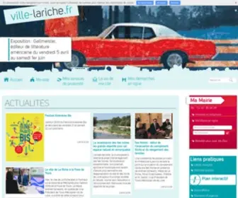 Ville-Lariche.fr(Site officiel de la ville de La Riche (Indre et Loire)) Screenshot