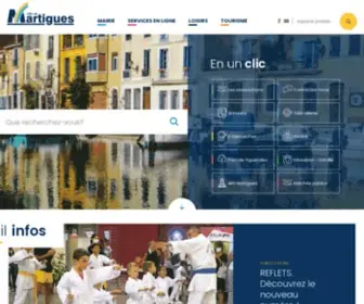 Ville-Martigues.fr(Ville de Martigues) Screenshot
