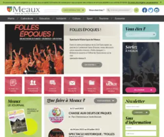 Ville-Meaux.fr(Ville de Meaux) Screenshot