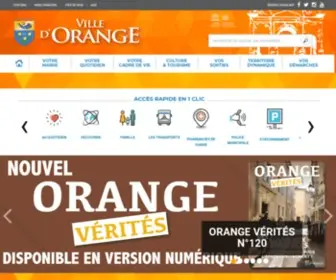 Ville-Orange.fr(Ville d'Orange) Screenshot