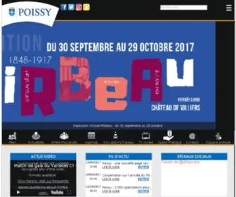 Ville-Poissy.fr(Ville de POISSY) Screenshot