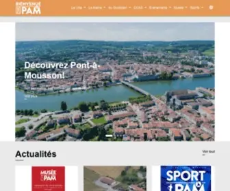 Ville-Pont-A-Mousson.fr(Ville de Pont) Screenshot