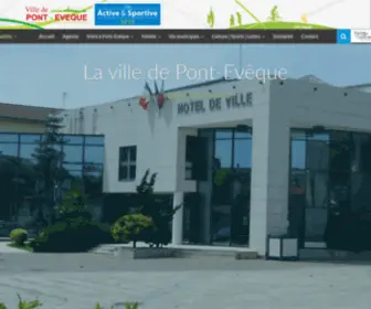 Ville-Pont-Eveque.fr(Ville de Pont) Screenshot