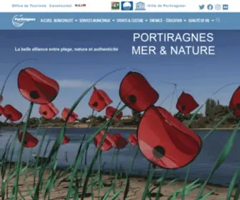 Ville-Portiragnes.fr(Ville de Portiragnes) Screenshot