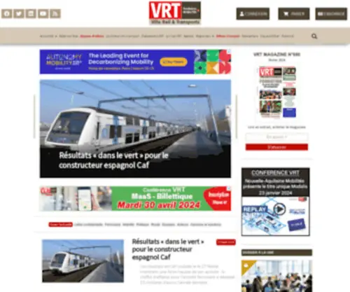 Ville-Rail-Transports.com(Ville Rail Transports) Screenshot