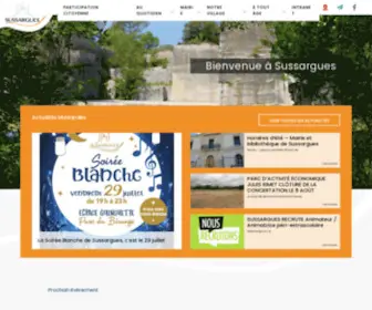 Ville-Sussargues.fr(Mairie de Sussargues) Screenshot