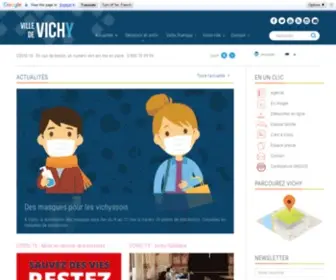 Ville-Vichy.fr Screenshot