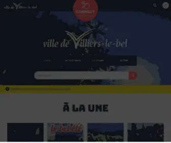 Ville-Villiers-LE-Bel.fr(Ville de Villiers) Screenshot