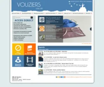 Ville-Vouziers.fr(Ville de VOUZIERS) Screenshot
