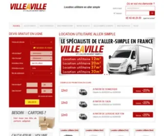 Villeaville.com(Location utilitaire aller simple) Screenshot