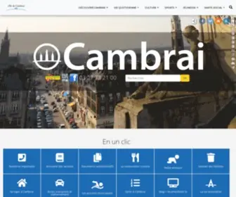 Villedecambrai.com(Accueil) Screenshot