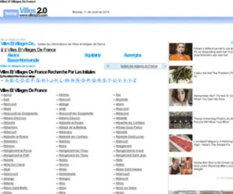 Villes20.com(Toda la informacion de los Pueblos de España) Screenshot