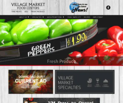Villmkt.com(Village Market Elk Rapids Rapid City Michigan) Screenshot