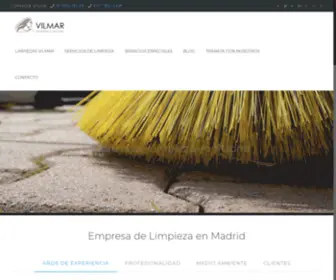 Vilmar.es(Empresa de Limpieza en Madrid) Screenshot