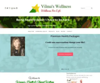 Vilmaswellness.com(Vilmaswellness) Screenshot