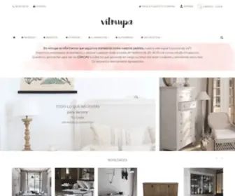 Vilmupa.com(Tienda de muebles y decoración en Valencia) Screenshot