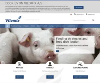 Vilomix.com(Front page) Screenshot