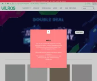 Vilros.com(Raspberry Pi Store) Screenshot