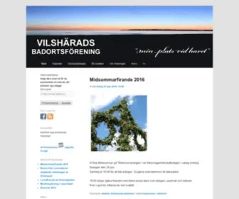 Vilsharad.info(Vilshärads Badortsförening) Screenshot