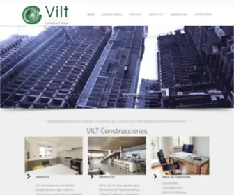 Viltconstrucciones.com.mx(Remodelación) Screenshot