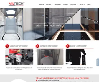 Viltech.vn(Dịch vụ bảo trì sửa chữa thang máy Hora) Screenshot