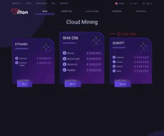 Vilton.ltd(Cloud Mining) Screenshot