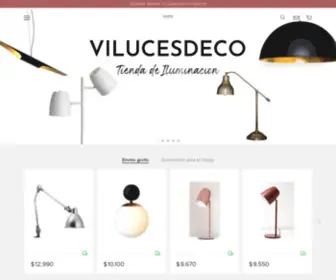 Vilucesdeco.com(Tienda Online) Screenshot