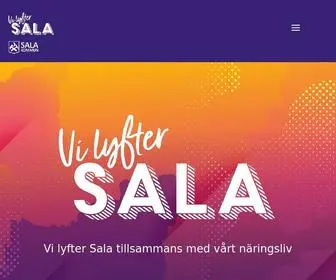 Vilyftersala.se(Näringsliv Sala) Screenshot