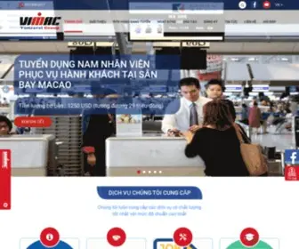 Vimac.com.vn(Xuat khau lao dong viet nam) Screenshot