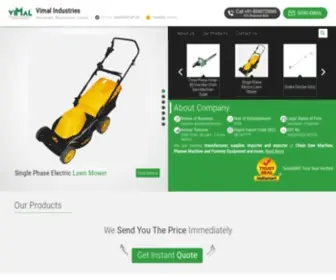 Vimalindia.net(Vimal Industries) Screenshot