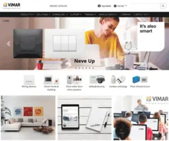 Vimar.com(Home automation) Screenshot
