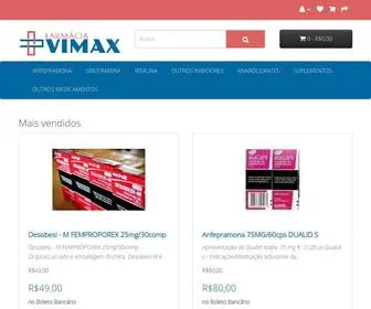 Vimaxfarma.com.br(VIMAX FARMA) Screenshot